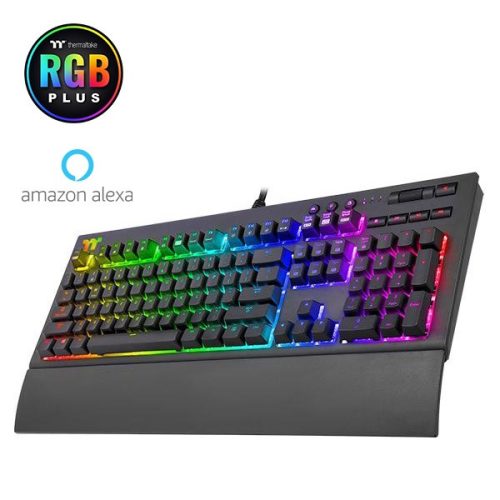 Ttesports Premium X1 (Cherry MX blue) RGB US USB  mechanikus gamer billentyűzet