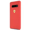 Ferrari Samsung S10 Plus SF piros szilikon hátlap