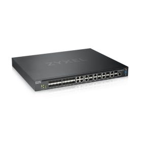   ZyXEL XS3800-28 4x10GbE LAN 8x10GbE Combo RJ45/SFP+ 16xSFP+ port L2+ menedzselhető switch