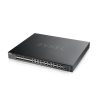 ZyXEL XS3800-28 4x10GbE LAN 8x10GbE Combo RJ45/SFP+ 16xSFP+ port L2+ menedzselhető switch