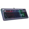 Ttesports Level 20 RGB Titanium (Cherry MX speed silver) US USB mechanikus gamer billentyűzet