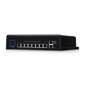   Ubiquiti UniFi USW-Industrial 2xGbE LAN 8xGbE PoE++ LAN (450W) ipari switch