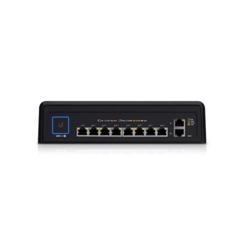 Ubiquiti UniFi USW-Industrial 2xGbE LAN 8xGbE PoE++ LAN (450W) ipari switch