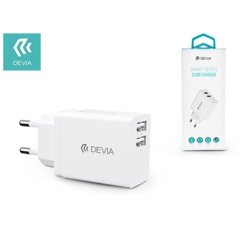 Devia ST329593 Devia Smart 2xUSB  kimenettel hálózati töltő