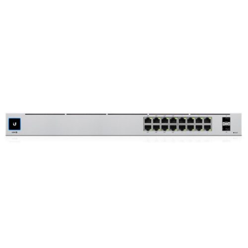 Ubiquiti UniFi USW-16-POE Gen2 16port GbE LAN 8x PoE+ 2xGbE SFP port L2 menedzselhető switch