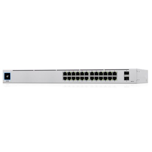 Ubiquiti UniFi USW-24-POE Gen2 24port GbE LAN 16x PoE+ 2xGbE SFP port L2 menedzselhető switch