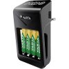 Varta 57687101441 LCD Plug Charger/4db AA 2100mAh akku/akku töltő