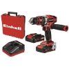 Einhell 4513935 PXC TE-CD 18/48 Li-i 2x2,0Ah akkuval akkumulátoros fúró-csavarozó