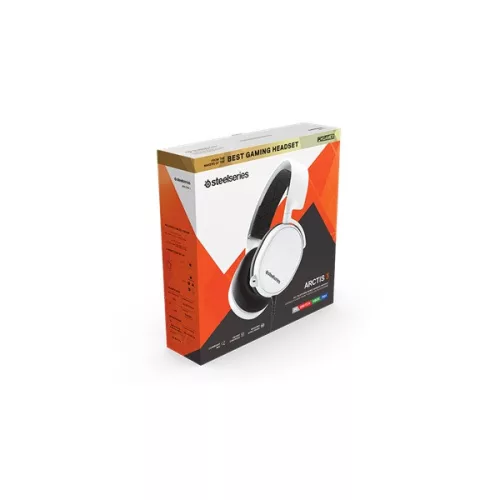 SteelSeries Arctis 3 3,5 Jack fehér gamer headset