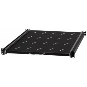   Stalflex RSR19-1U-550B 19" 1U 550mm mély fekete kihúzható polc
