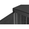 Stalflex RC19-6U-350GB 19" 6U 350 mm mély lapraszerelt fekete üveg ajtós fali rack szekrény