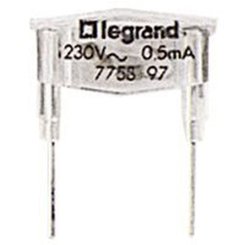 Legrand 775897 Legrand 230V 0,5mA zöld glimmlámpa