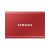 Samsung 500GB USB 3.2 (MU-PC500R/WW) piros T7 külső SSD