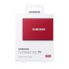 Samsung 500GB USB 3.2 (MU-PC500R/WW) piros T7 külső SSD