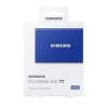 Samsung 500GB USB 3.2 (MU-PC500H/WW) kék T7 külső SSD