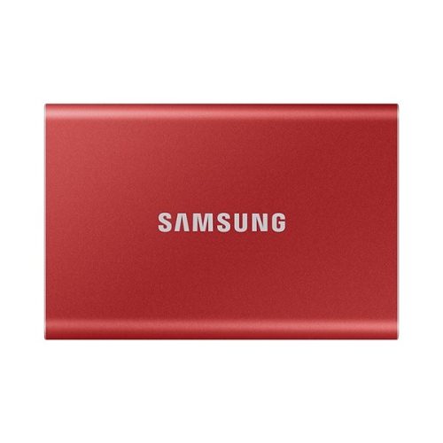 Samsung 1000GB USB 3.2 (MU-PC1T0R/WW) piros T7 külső SSD