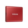 Samsung 1000GB USB 3.2 (MU-PC1T0R/WW) piros T7 külső SSD