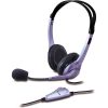 Genius HS-04S dual-jack mikrofonos PC fekete headset