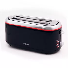   TOO TO-4SL108B-1300W fekete 4 hosszú szeletes kenyérpirító