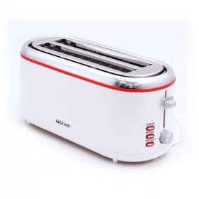   TOO TO-4SL109W-1300W fehér 4 hosszú szeletes kenyérpirító