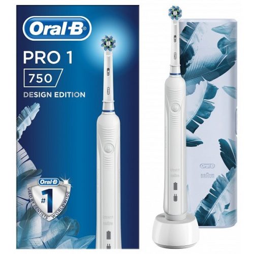 Oral-B Pro 1 750 fehér elektromos fogkefe