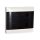Legrand 137217 PractiboxS 650°C átlátszó füstszínű ajtóval védőföld/ 2sor 18modul falon kívüli kiselosztó