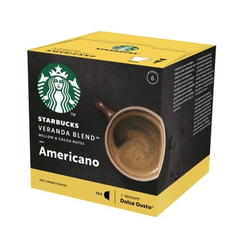 Nescafé Starbucks Dolce Gusto Americano Veranda Blend 12 db kávékapszula