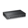 ZyXEL GS2220-10 8port GbE LAN 2xGbE RJ45/SFP Combo port L2 menedzselhető switch