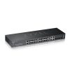 ZyXEL GS2220-28 24port GbE LAN 4xGbE RJ45/SFP Combo port L2 menedzselhető switch