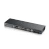 ZyXEL GS2220-28 24port GbE LAN 4xGbE RJ45/SFP Combo port L2 menedzselhető switch