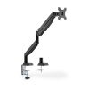DIGITUS gázrugós C-bilincses univerzális (VESA 75/100) 1-es fekete monitor tartó konzol