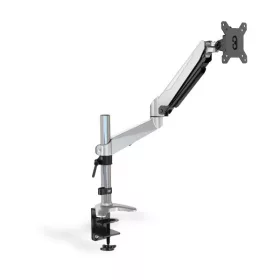   DIGITUS gázrugós C-bilincses univerzális (VESA 75/100) 1-es ezüst monitor tartó konzol