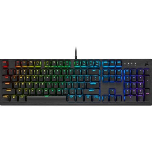 Corsair K60 RGB PRO CHERRY MX SPEED LOW PROFILE Mechanikus Gamer billentyűzet