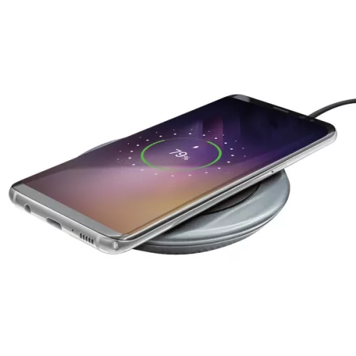 Trust Yudo10 QI 10W wireless fekete töltő