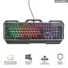 Trust GXT 856 Torac HUN USB fekete gamer billentyűzet