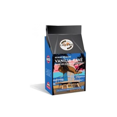 Cafe Frei Miami Beachi Vaníliakávé 125g szemes kávé