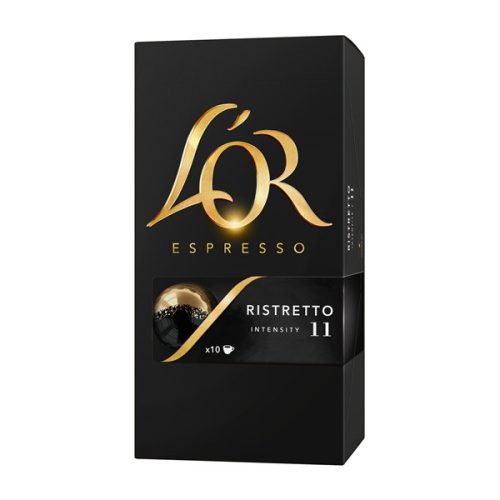Douwe Egberts L'OR Ristretto Nespresso kompatibilis 10 db kávékapszula