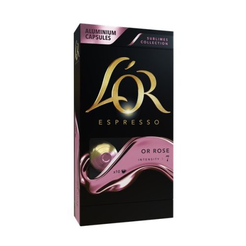 Douwe Egberts L'OR Sublimes Or Rose Nespresso kompatibilis 10 db kávékapszula