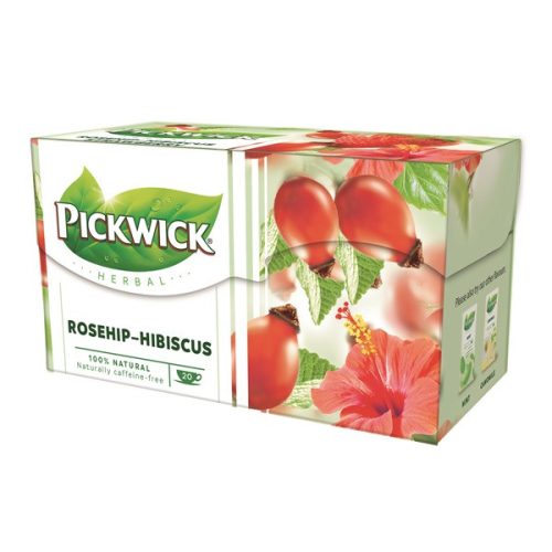 Pickwick 20x2,5g csipkebogyó-hibiszkusz tea