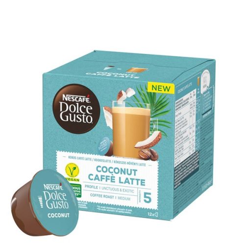 Nescafé Dolce Gusto Coconut Caffé Latte kapszula 12 db