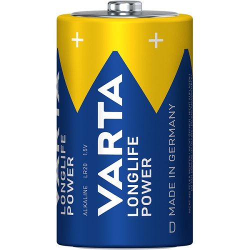 Varta 4920121412 Longlife Power D (LR20) alkáli góliát elem 2db/bliszter