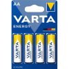 Varta 4106229414 Energy AA (LR6) alkáli ceruza elem 4db/bliszter