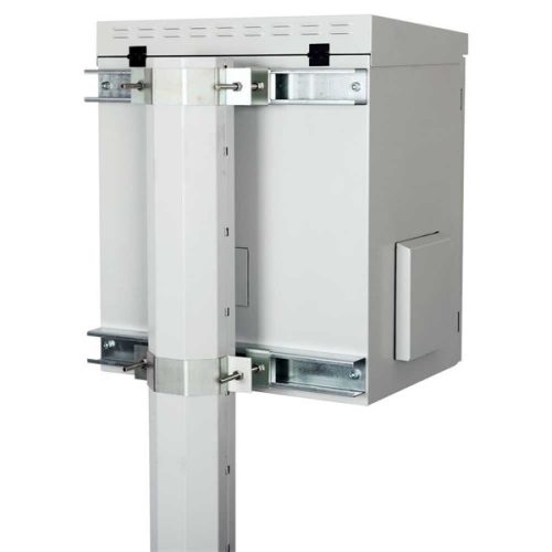 Lande LN-SBO-IP5520U6060-LG SAFEbox 19" 20U 600x600 kültéri szürke fali rack szekrény