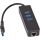 Akyga AK-AD-32 1000 Mbps Ethernet + 3 portos USB 3.0 HUB