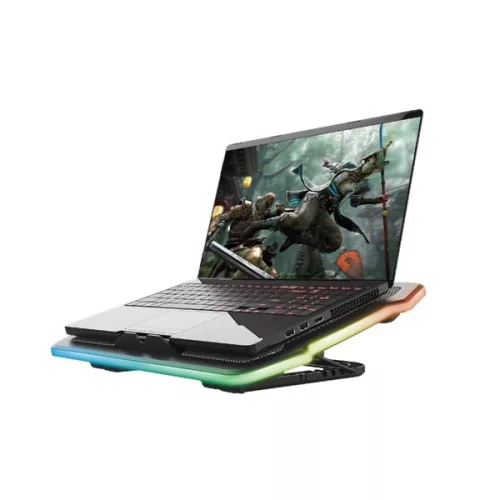 Trust GXT 1126 AURA RGB notebook hűtőpad