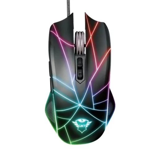 Trust GXT 160X Ture 4500dpi RGB optikai gamer egér