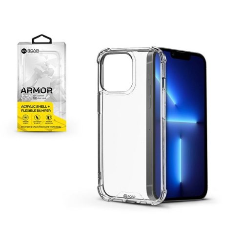 Roar KC0737 Armor Gel iPhone 13 Pro átlátszó ütésálló szilikon védőtok