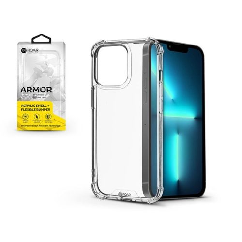 Roar KC0738 Armor Gel iPhone 13 Pro Max átlátszó ütésálló szilikon védőtok