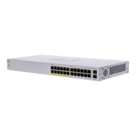   Cisco CBS110-24PP 12x GbE PoE LAN 12 GbE LAN 2x combo GbE RJ45/SFP port nem menedzs. PoE switch