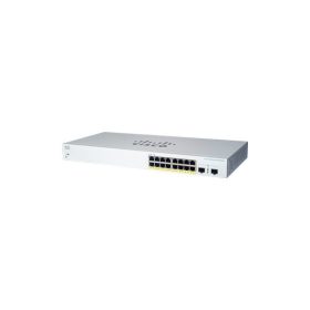   Cisco CBS220-16P-2G 16x GbE PoE+ LAN 2x SFP port L2 smart menedzselhető PoE+ switch